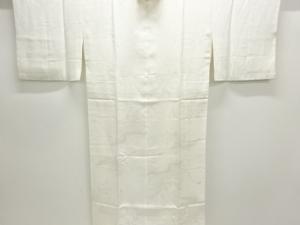 未使用品　草花模様織出し長襦袢